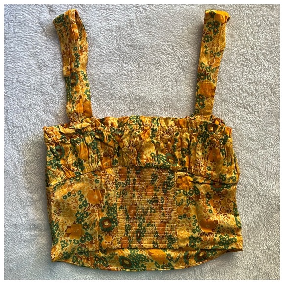 LAST CHANCE Urban Outfitters Valentina Cropped Bustier Tank Top - Picture 10 of 12